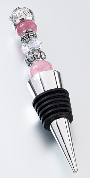 Lillian Rose Fa920 Pi Beaded Wine Stopper-pink