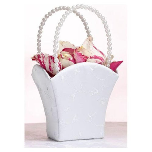 Lillian Rose Fb700 W Elegant Wedding Basket White