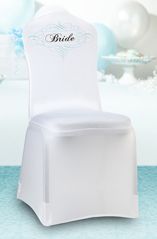 Lillian Rose Wf621 Bride Chair Cover - White