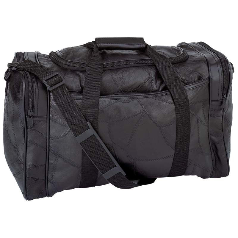 Giovanni Navarre® 17" Italian Stone Design Genuine Leather Tote Bag