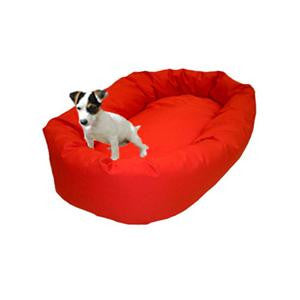 Majestic Pet Small 24" Bagel Bed - Red