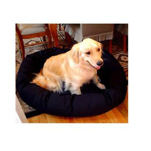 Majestic Pet Medium 32" Bagel Bed - Black