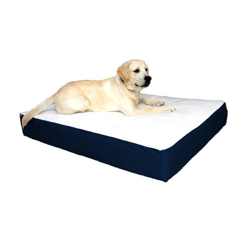 Majestic Pet Small/medium 24x34 Orthopedic Double Pet Bed - Blue