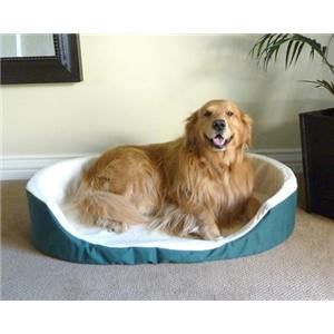 Majestic Pet Medium 28x21 Lounger Pet Bed - Green