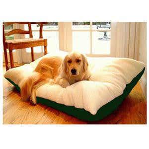 Majestic Pet Medium 30x40 Rectangle Pet Bed - Green
