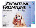 Frontline Topspot Dog 23-44 Lb Blue 12 Pk
