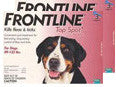 Frontline Topspot Dog 89-132 Lb Red 12 Pk