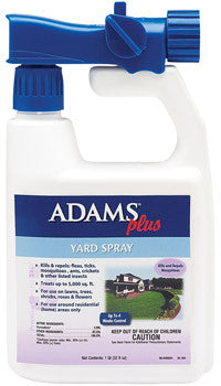 Adams Plus Yard Spray With Sprayer, 32 Oz.