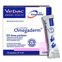 Omegaderm Ez Dose 28 Packets, Cat/dog 