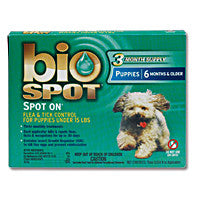 Bio Spot Spot On F/t Puppies Under 15 Lbs 3 Month