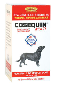 Cosequin Multi Joint Supplement For Small & Medium Dogs, 45 Chewable Tablets