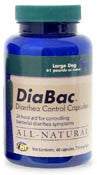 Diabac Diarrhea Control Capsules For Large Dogs 61 Lbs And Over, 30 Capsules