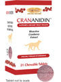 Crananidin For Dogs, 21 Chewable Tablets