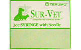 Syringe 3cc 22g X 1 Tm Survet Ll 100/box