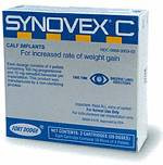 Synovex C Calf Implants, 10 X 10 Cartridges [100 Doses]