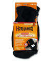 Heatmax Heated Feece Mittens, Black, Medium/large