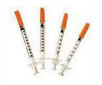 Monoject Insulin Syringe U-40, 1/2ml, 29g X 1/2", 100 Syringes