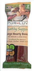 Pur Luv Healthy Support Chew Bones 2pk 7oz
