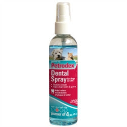 Petrodex Dental Spray For Dogs & Cats, 4 Oz