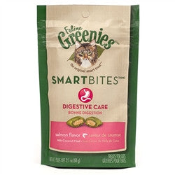 Feline Greenies Smartbites Digestive Care - Salmon, 2.1 Oz