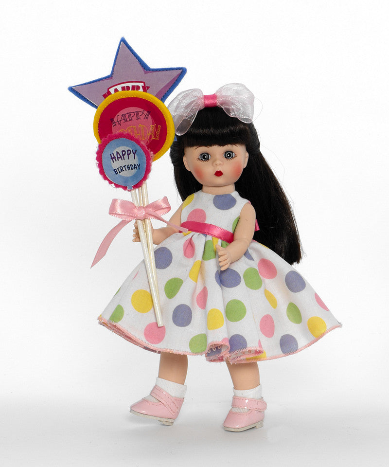 Balloons For Your Birthday -brunette - 8" (64491)