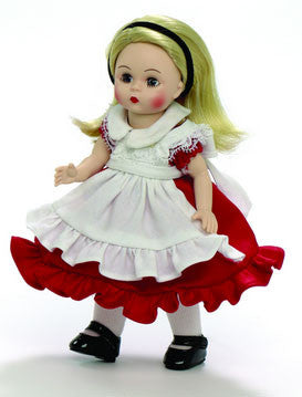 Alice In Wonderland Red Dress - 8" (66985)