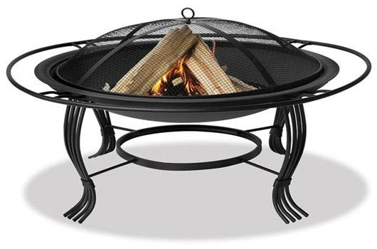 Fireside Escapes Saturn 30" Steel Outdoor Fireplace (mw1143)