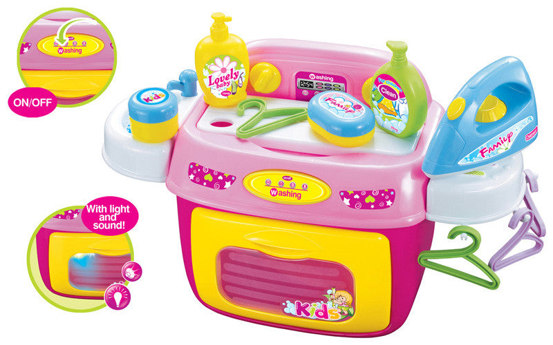 Berry Toys Br008-92 My First Portable Chores Washing Machine Play Set