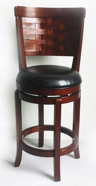 Mochi Furniture 24" Rosedale Swivel Stool - Cherry (ef81002-24ch)