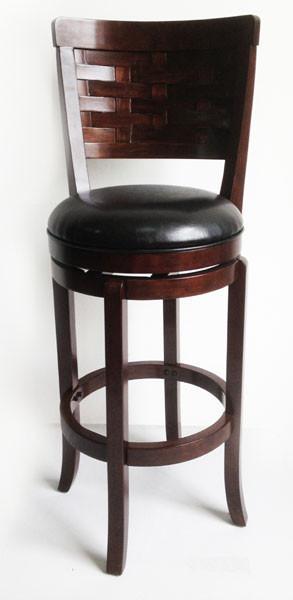 Mochi Furniture 29" Rosedale Swivel Stool - Cappuccino (ef81002-29cp)