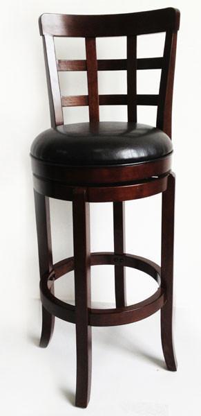 Mochi Furniture 29" Longmont Swivel Stool - Cappuccino (ef81003-29cp)