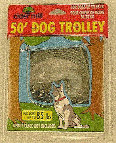 Vinyl Trolley With 10 Tieout Clear 50 Feet (3417050)