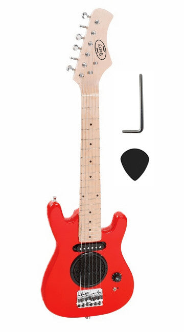 Berry Toys Mkagt30-amp1-rd 30" Electric Guitar With Built-in Speaker - Red