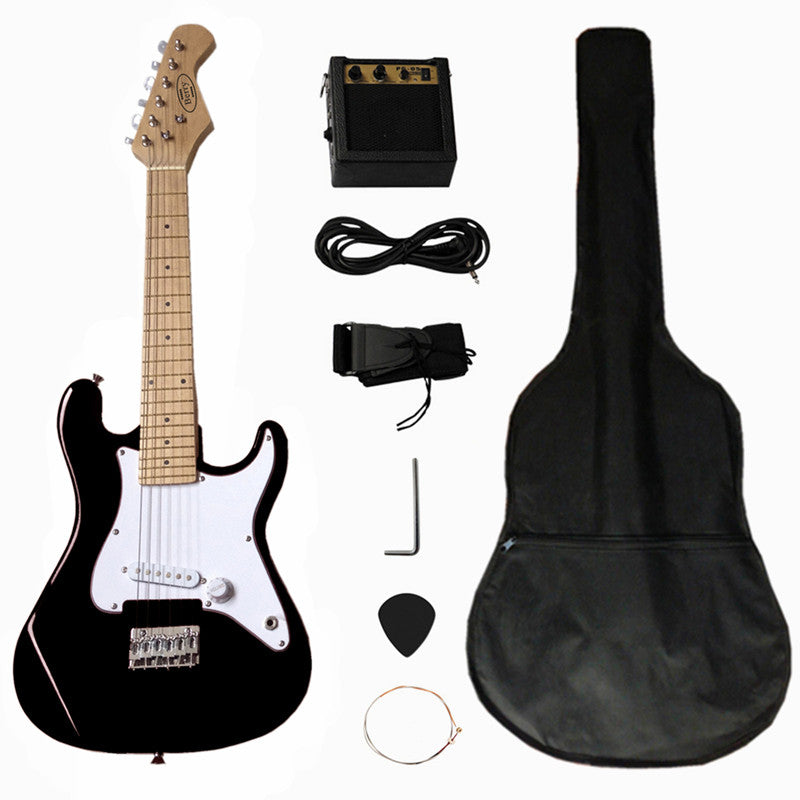 Berry Toys Mkagt31-st2-blk 32" Electric Guitar Set With 5w Amplifier, Guitar Bag, Cable, Strap, Picks - Black