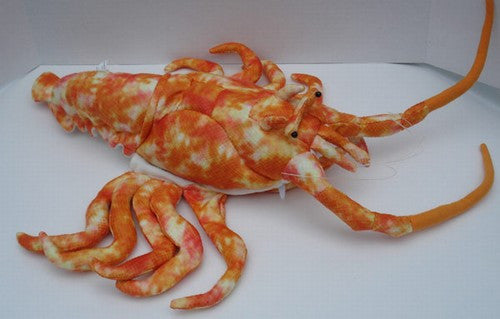 18" Lobster Puppet Rock/orange