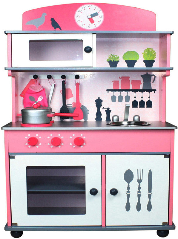 Berry Toys W10c026 My Very Own Pink Wooden Play Kitchen
