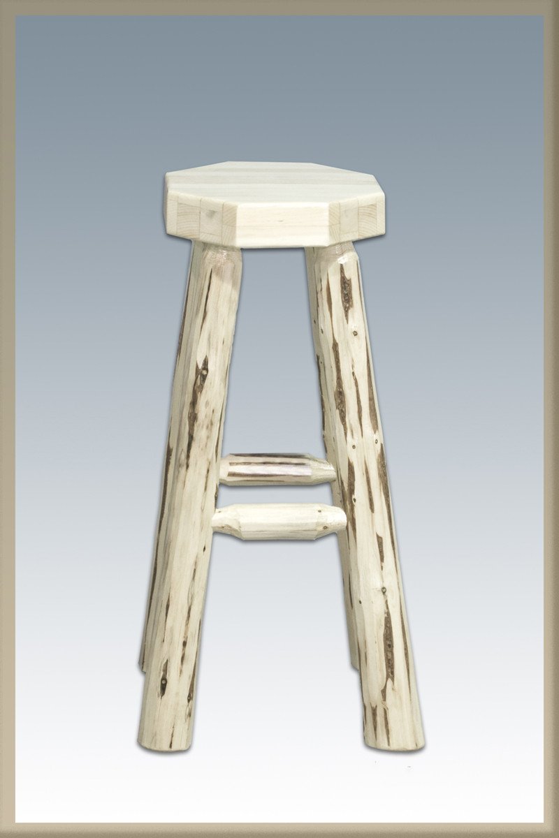 Montana Woodworks Mwbnv Barstool, No Back Lacquered