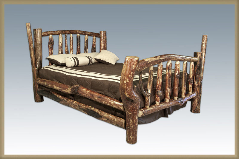Montana Woodworks Mwcccakb Character Bed - California King Bed Glacier Country Collection