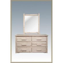 Montana Woodworks Mwhc6dm Homestead Collection Dresser Mirror Ready To Finish