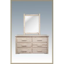 Montana Woodworks Mwhc6dmv Homestead Collection Dresser Mirror Lacquered