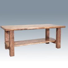 Montana Woodworks Mwhcctn Homestead Collection Coffee Table W/ Shelf Ready To Finish