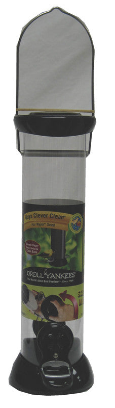 Onyx Clever Clean Nyjer Feeder Black 12 Inch (cc12n)