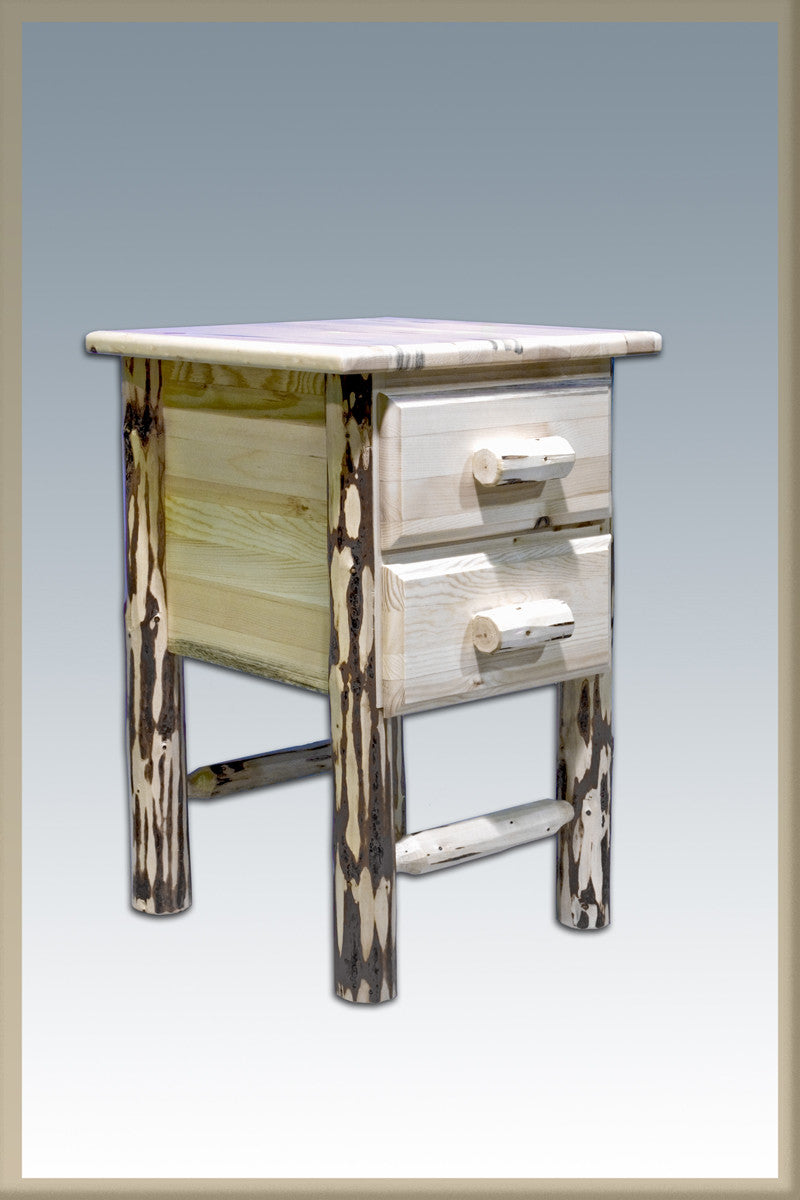 Montana Woodworks Mwn2dnv Nightstand W/ 2 Drawers Lacquered