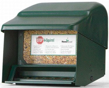 Stop A Squirrel Bird Feeder Green (3201s)