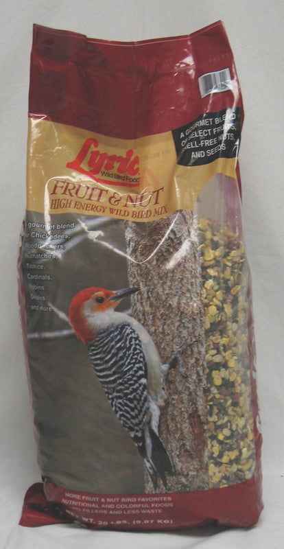 Lyric Fruit & Nut Bird Food 20 Pound (26-47344)