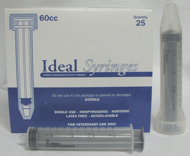 Syringe 60cc Ll 20-box 60 Milliliter (8894)