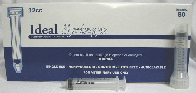 Syringe 12cc Ls 12 Cc-80 Count (8883)