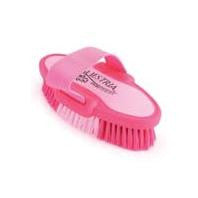 Equestria Oval Body Brush - Small Pink 6.75" (2171-1)
