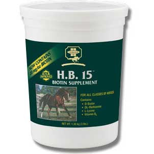H.b. 15 Biotin Supplement For Horses 7 Lbs (42309)