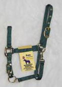 Adjustable Chin Halter W/ Snap - Hunter Green Pony (3das Podg)